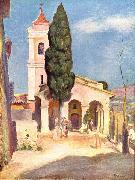 Kirche in Cagnes Pierre-Auguste Renoir